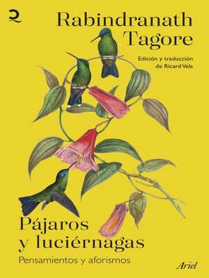 cover image of Pájaros y luciérnagas